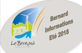 BERNARD INFORMATION ÉTÉ 2018
