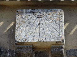 cadran solaire de l'église