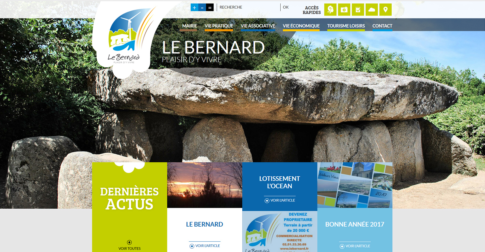 Site officiel du Bernard