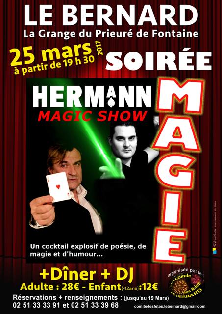 25/03 Soirée MAGIE organisée par le Comité des Fêtes | Site de la ...