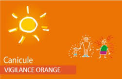 Alerte ORANGE CANICULE