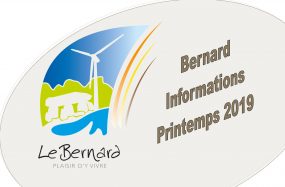 BERNARD INFORMATIONS PRINTEMPS 2019