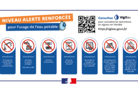 Mesures de limitation des usages de l&rsquo;eau en Vendée