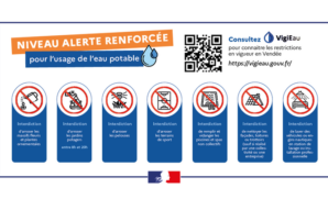 Mesures de limitation des usages de l&rsquo;eau en Vendée